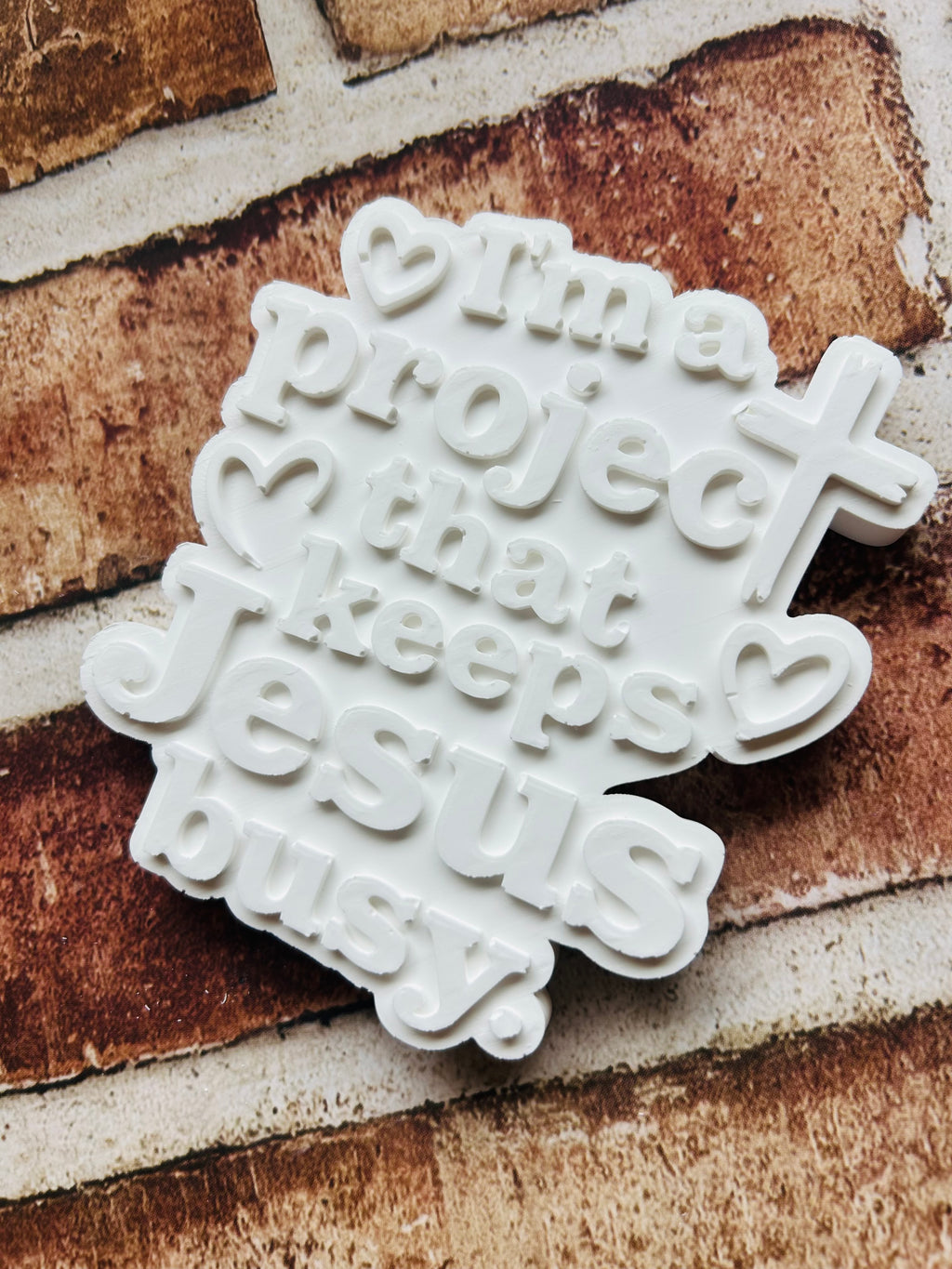 "I'm a Project That Keeps Jesus Busy" DIY Kit